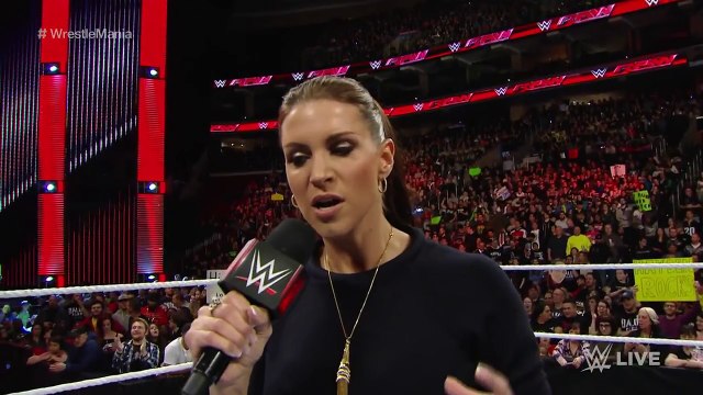 Roman Reigns reminds Stephanie McMahon that he is the authority in WWE: Raw, March 21, 2016