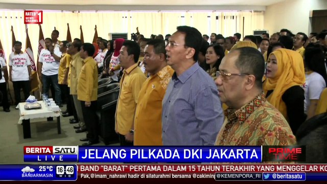 Dukung Ahok, Hanura: Elektabilitas Ahok Semakin Meningkat