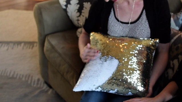 Magic, Reversible *Mermaid* Sequin Pillow