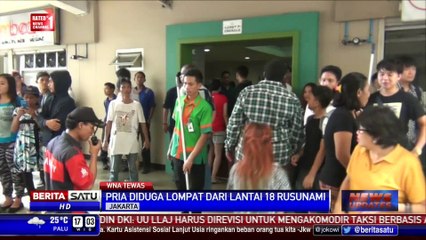 WNA Tewas Diduga Jatuh dari Apartemen Gading Nias