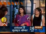 Kasam ke set par Tanu par Laga Chori ka Eljam 26 march 2016-SBAS Segment