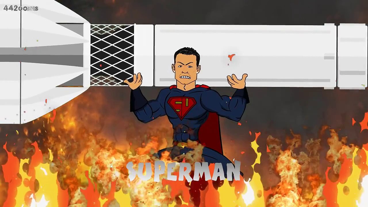 Messi vs Ronaldo_ BATMAN v SUPERMAN (Cartoon Parody El Clasico 2016 Dawn of Justice)