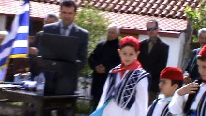 Εορτασμός της 25ης Μαρτίου στα Πελετά