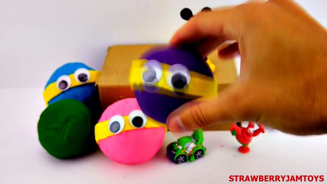 Mickey Mouse Play Doh LPS My Little Pony Kinder Surprise Cars 2 Surprise Eggs StrawberryJamToys