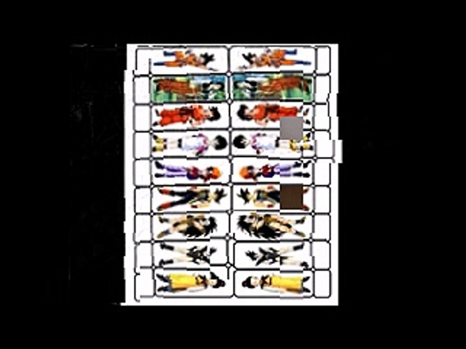 Jeu des petits chevaux de DBZ