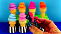 Play Doh Ice Cream LPS My Little Pony MLP Littlest Pet Shop Surprises StrawberryJamToys