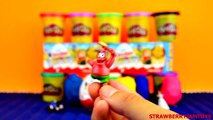 Play Doh Kinder Surprise Angry Birds Thomas and Friends Cars 2 Spongebob Looney Tunes Surprise Eggs