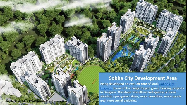 Sobha City in Gurgaon | 2,3 BHK Apartments in gurgaon