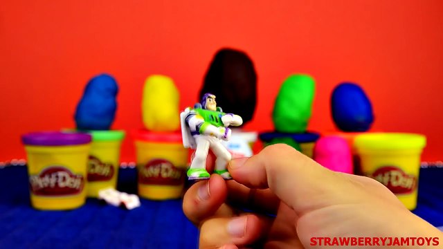 Play Doh Kinder Surprise Angry Birds Toy Story Cars 2 Thomas and Friends Smurfs Surprise Eggs