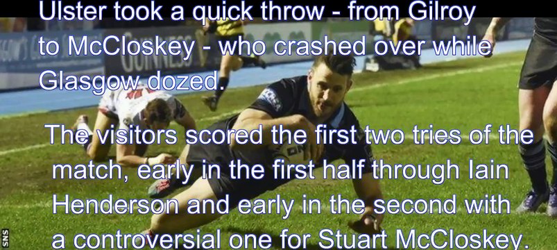 Pro12: Glasgow Warriors 27-17 Ulster Highlights PRO12 2015/16