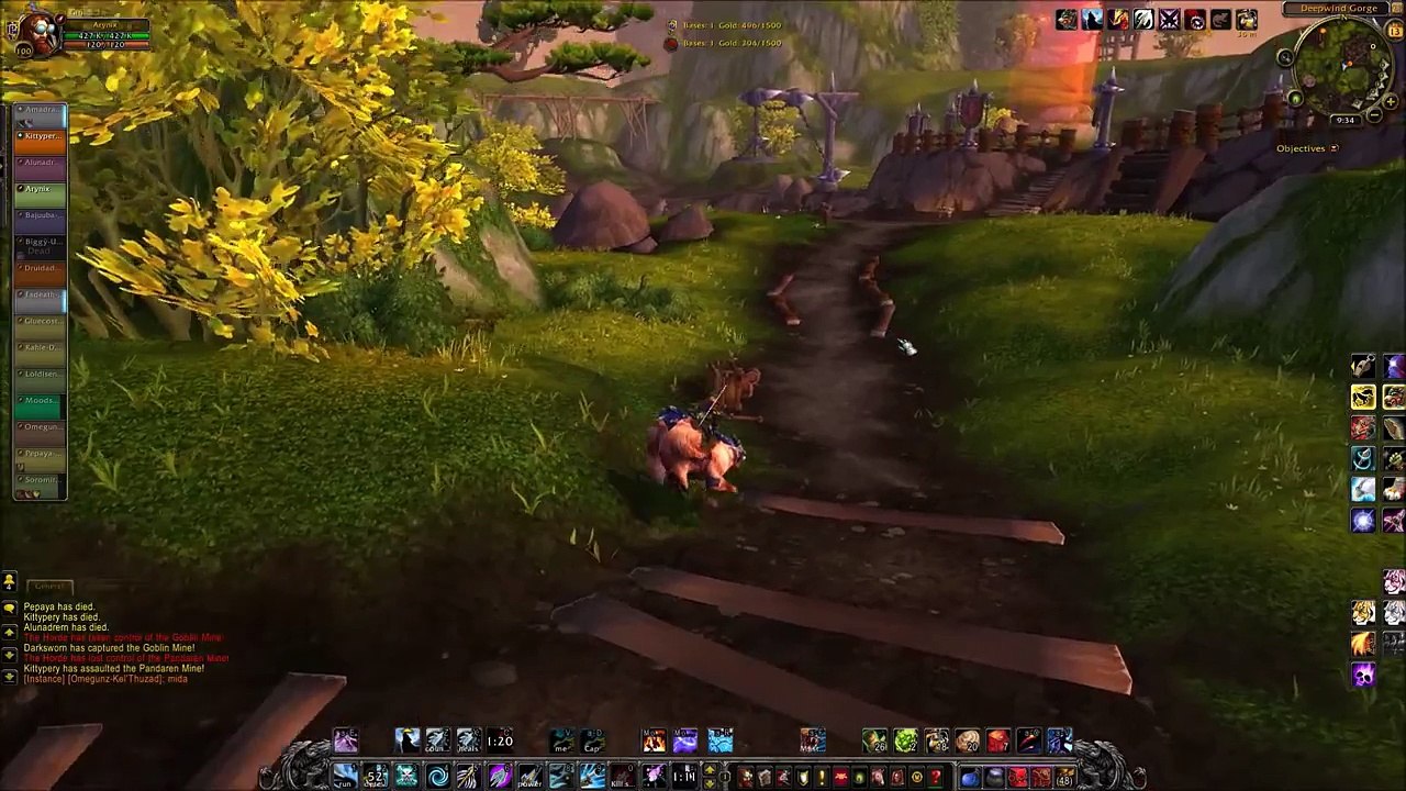 ArynixGaming: MM Hunter Wolf Survivor Combo! Warlords 6.2.2