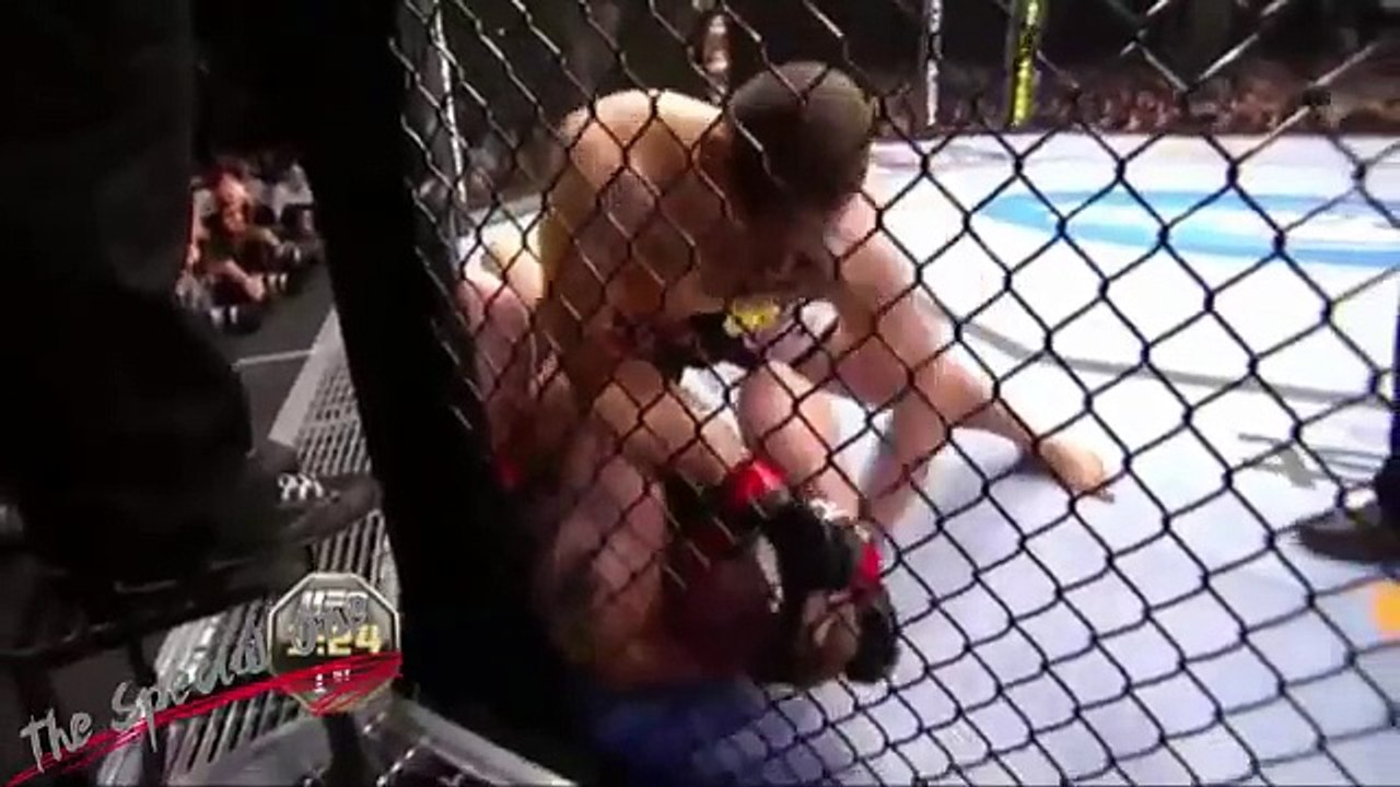 Brock Lesnar against Cain Velasquez - bloody match--latest