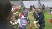 Rugby fight between Royal Navy and the French Navy Sportswire