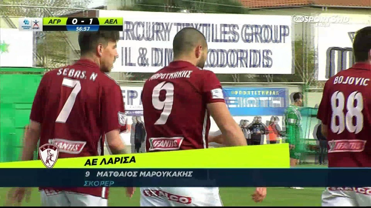 Το 0-1 της ΑΕΛ με τον Αγροτικό