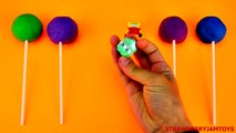Shopkins Play Doh Cars 2 Spongebob Thomas and Friends Lollipops Surprise Eggs StrawberryJamToys