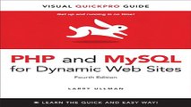 Download PHP and MySQL for Dynamic Web Sites  Visual QuickPro Guide  4th Edition