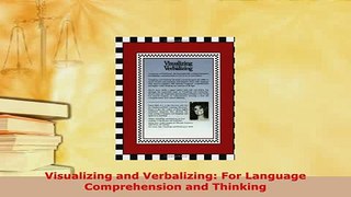 PDF  Visualizing and Verbalizing For Language Comprehension and Thinking Read Full Ebook