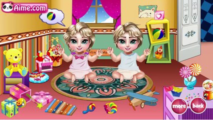 Elsa Twins Care - Disney Princess Elsa Care Twins Babies Game for Kids