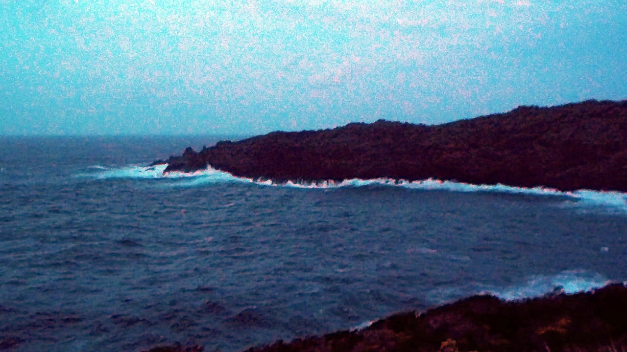 Mareggiata vista da Punta Gattara - Pantelleria