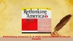 PDF  Rethinking America 2 A High Intermediate Cultural Reader Ebook