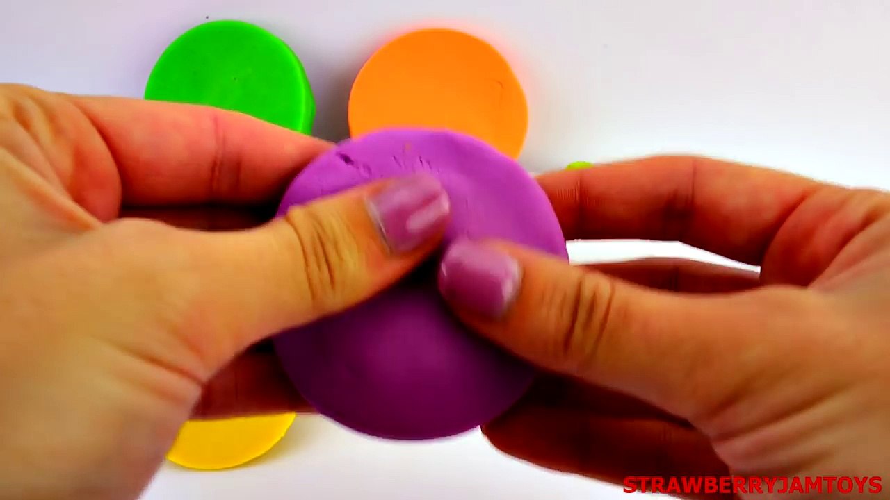 Shopkins Play Doh Spongebob Cars 2 Moshi Monsters Surprise Eggs by StrawberryJamToys