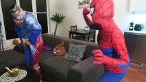 Spiderman vs Superman - Real Life Superhero Battle! Death Match Fight