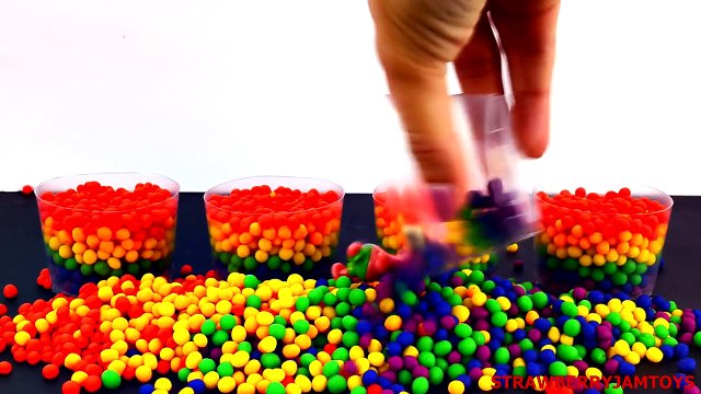 Shopkins Play Doh Spongebob Squarepants Sofia The First Rainbow Dippin Dots Surprise Eggs by Strawbe