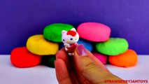 Shopkins Play Doh Thomas and Friends Cars 2 Smurfs Hello Kitty Surprise Eggs by StrawberryJamToys