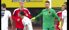 Austria 1 st big chance to score - Austria 0-0 Albania 26-03-2016
