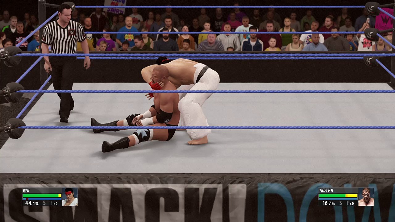 WWE 2K16 ryu v HHH