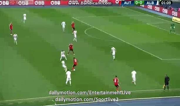 David Alaba Fantastic SKILLS & PASS - Austria 0-0 Albania