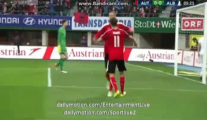 Marc Janko 1:0 | Austria 1-0 Albania FRIENDLIES