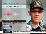 Venezuela: paramilitares asesinan al diputado César Vera