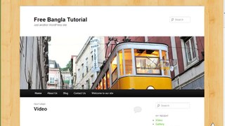 WordPress Bangla Tutorial (Part-13)