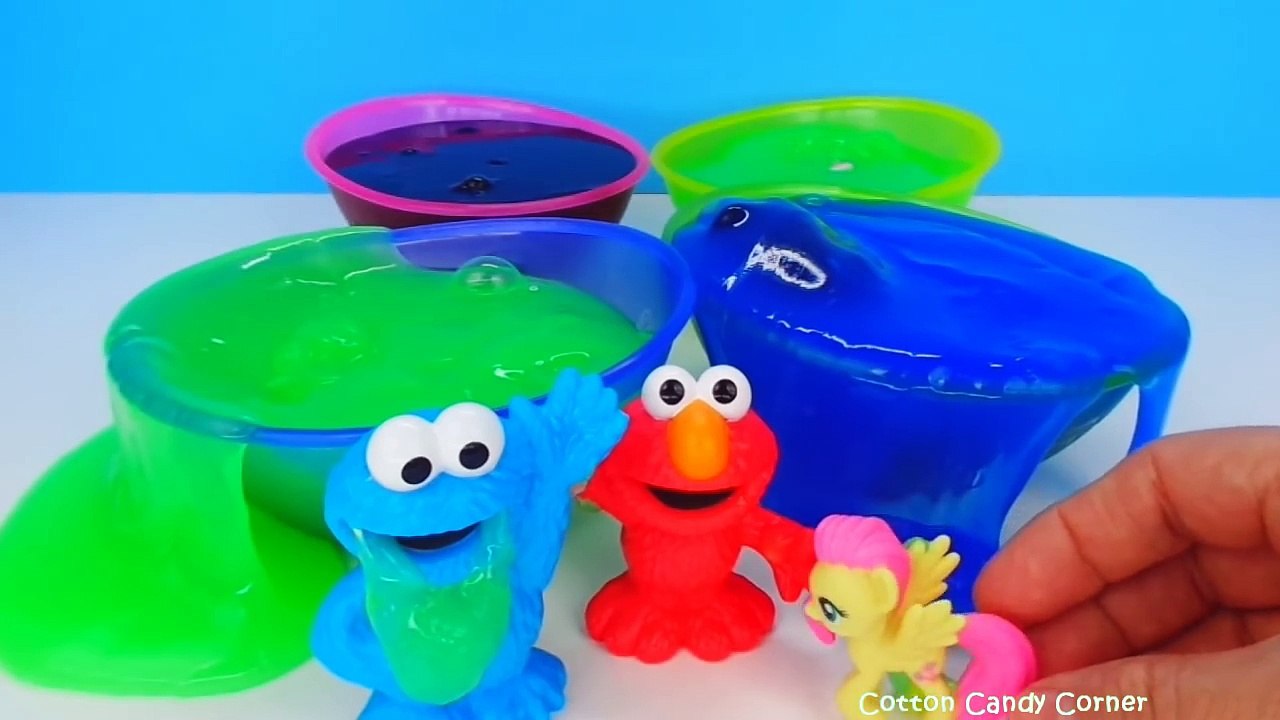 Slime Clay Surprise Toys Hide & Seek Cookie Monster Elmo The Good Dinosaur MLP