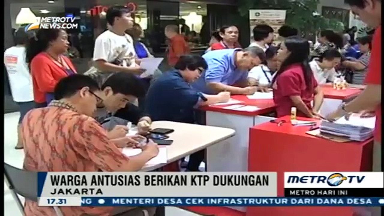 Teman Ahok Berhasil Kumpulkan 263 Ribu KTP Dukungan