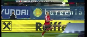 Jonuzovic gets injured - Penalty situation - Austria 2-0 Albania 26-03-2016