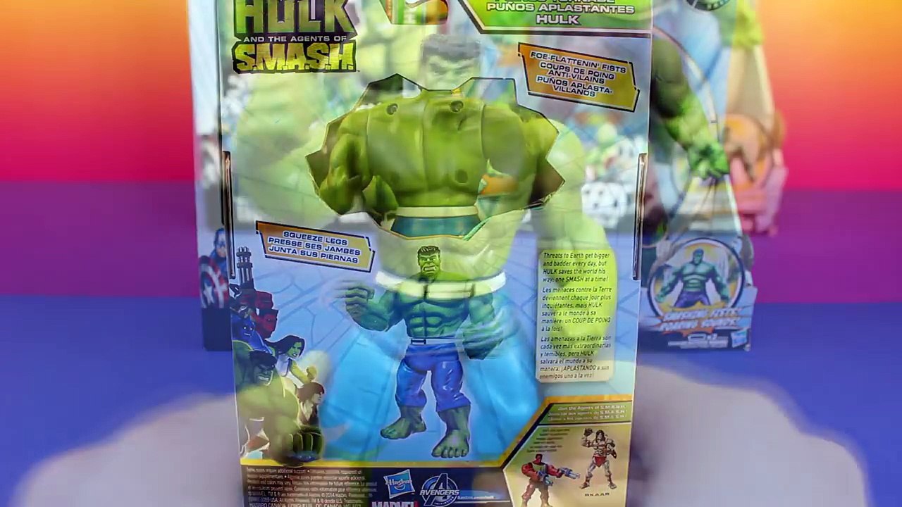 Hulk Unboxing Marvel Hulk & The Agents of SMASH, Gamma Strike Hulk, Titan Hero Series