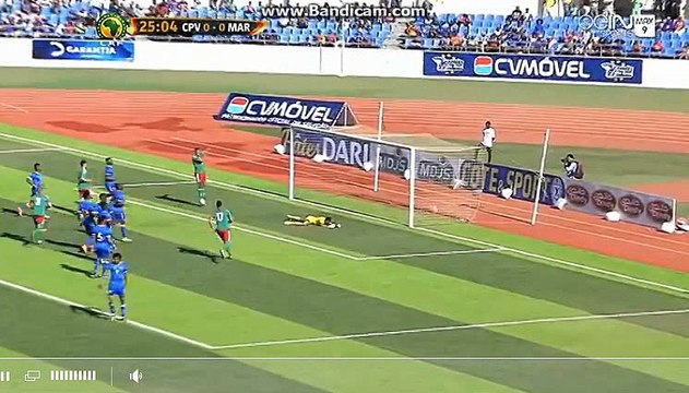 Cape Verde vs Morocco 0:1 Goal by El Arabi 26.03.2016