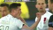 Ergys Kace horror foul on Jonuzovic gets Yellow Card - Austria 2-1 Albania 26-03-2016