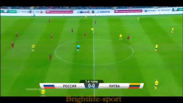 Россия - Литва 3-0 (26 марта 2016 г, товарищеский матч)