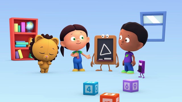 Развивающий мультик Считаем с Полой - цифры для детей. Учимся считать до 8. Задание для Калка