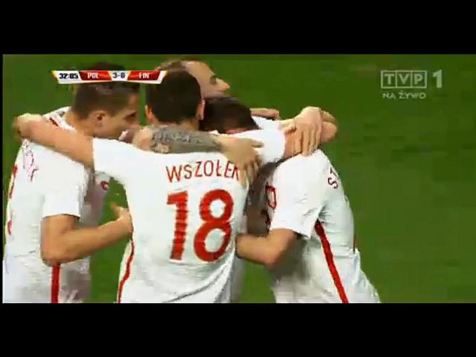 Goal Filip Starzynski - Poland 3-0 Finland (26.03.2016) Frendly