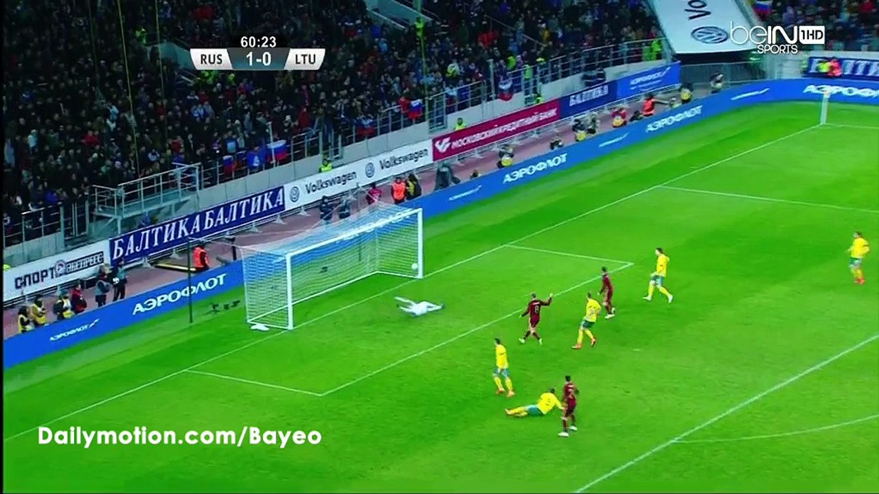 All Goals HD - Russia 3-0 Lithuania - 26-03-2016 Friendly Match