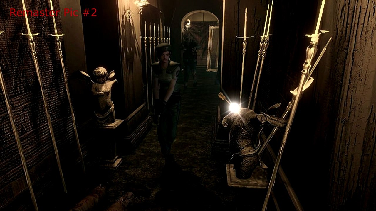 Resident Evil - Wii Vs. HD Remaster Graphics Comparison