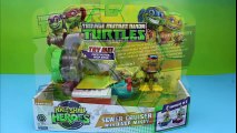 Teenage Mutant Ninja Turtles Half Shell Heroes Mikey, Donnie, Raph, Leo Nickelodeon Half-Shell