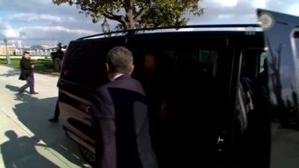 Davutoğlu, Irak Cumhurbaşkanı Yardımcısı Usame Nuceyfi ile Bir Araya Geldi