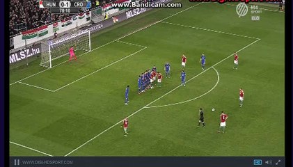Dzsudzsak Goal  1:1  Hungary vs Croatia  26.03.2016