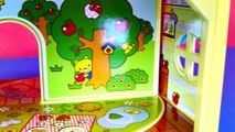 Play Doh Hello Kitty Tree House Playset Frozen Olaf Plastilina Toys Playdough Sanrio ハ�