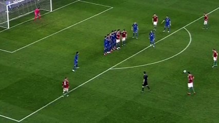 Balazs Dzsudzsak Amazing Free Kick Goal Hungary 1 - 1 Croatia 26-3-2016